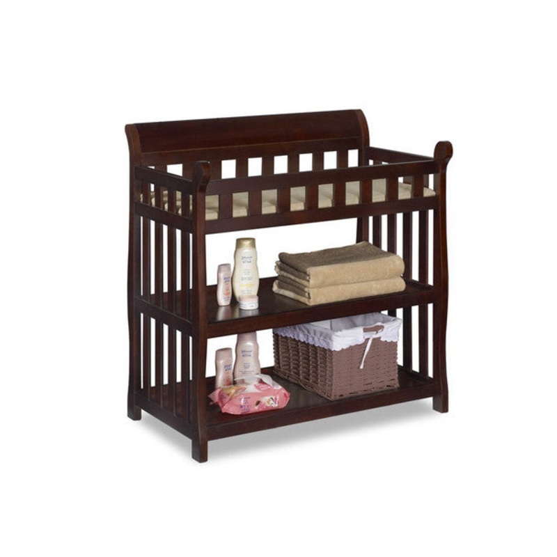 Delta Eclipse Changing Table in Vintage Espresso