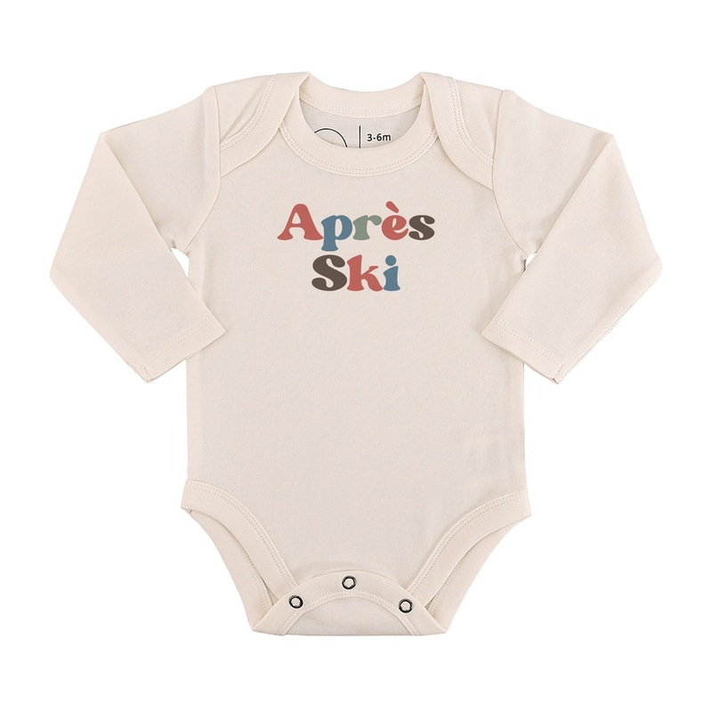 Finn & Emma Long Sleeve Graphic Bodysuit – Apres Ski 0-3 Months
