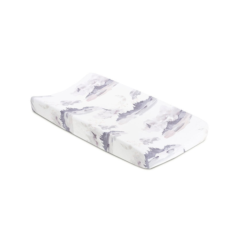 Oilo Misty Mountain Jersey Changing Pad Cover