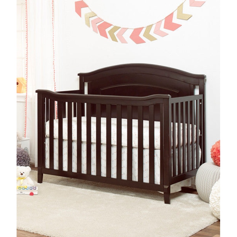 Sorelle Glendale 4 In 1 Crib in Espresso