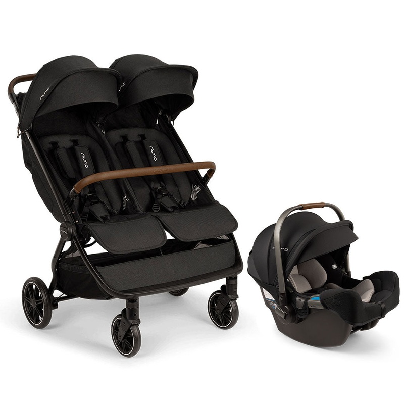 TRVL Dubl + PIPA Series Travel System Caviar PIPA rx Caviar