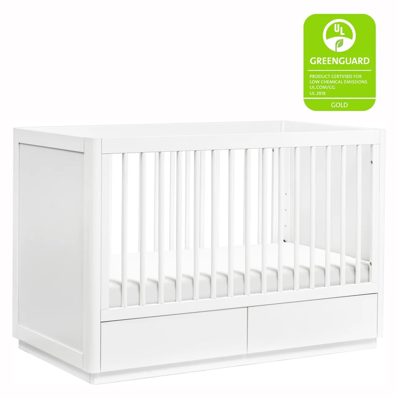 Babyletto Bento 3-in-1 Convertible Storage Crib White