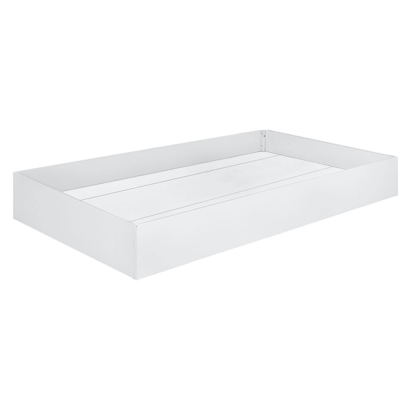 Babyletto Universal Twin Storage Trundle Bed White