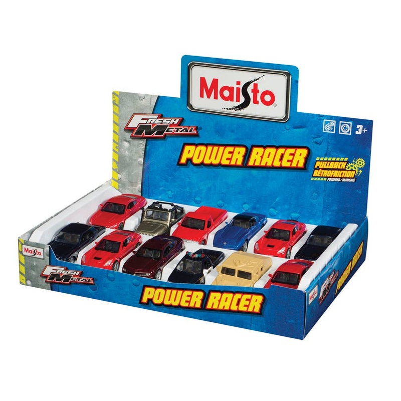 Fresh Metal Power Racers Toy Cars