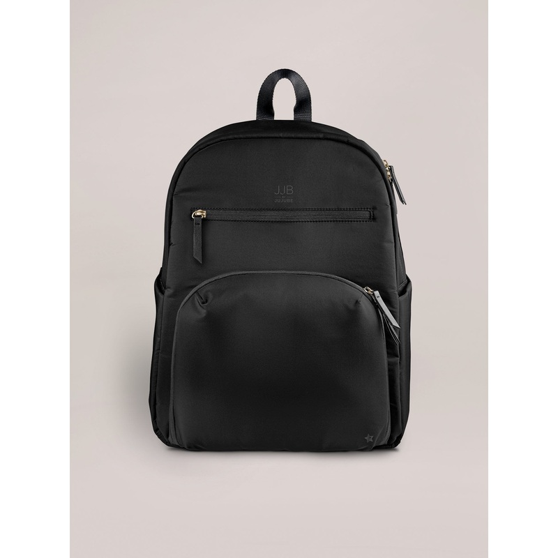 JuJuBe Deluxe Backpack Diaper Bag – Black