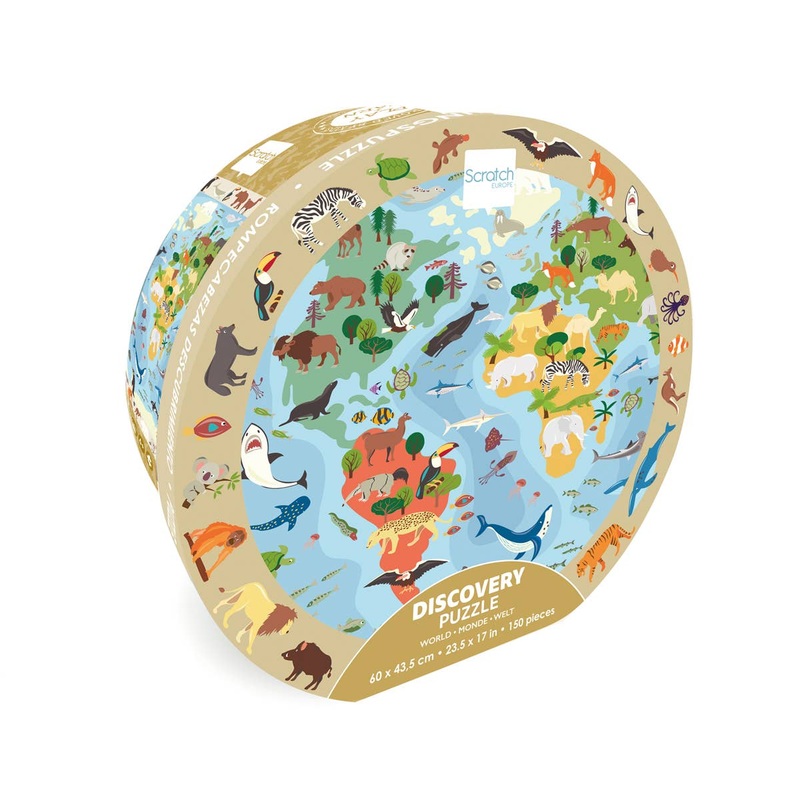 Discovery Puzzle WORLD 150 pcs