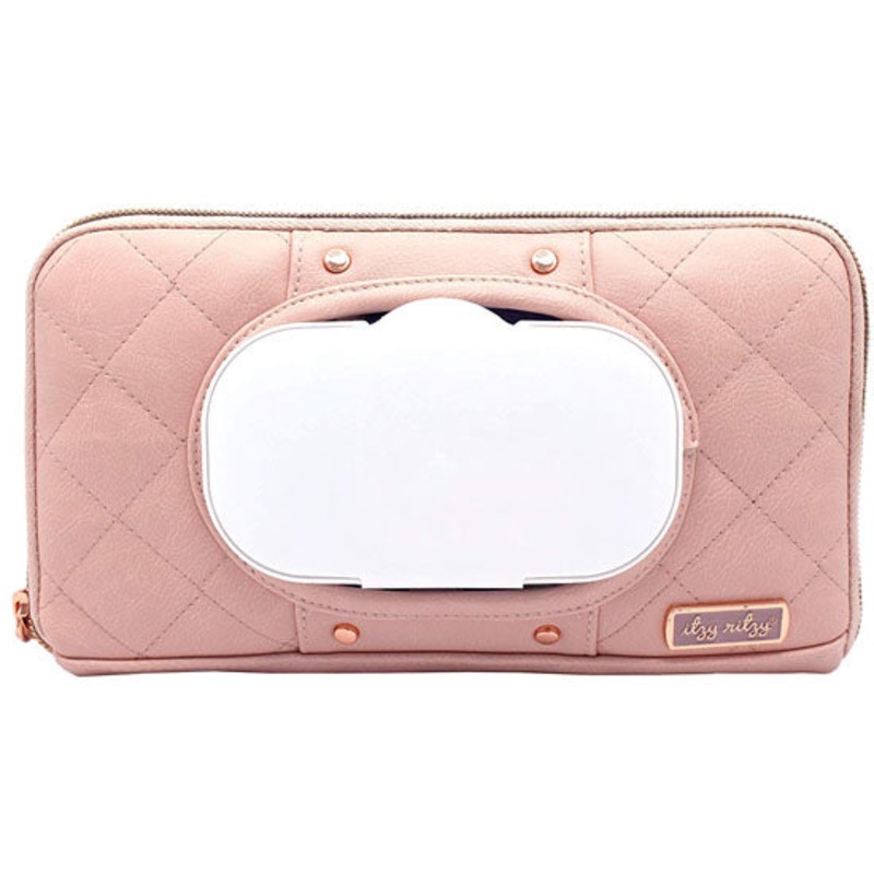 Itzy Ritzy Travel Wipes Case – Blush