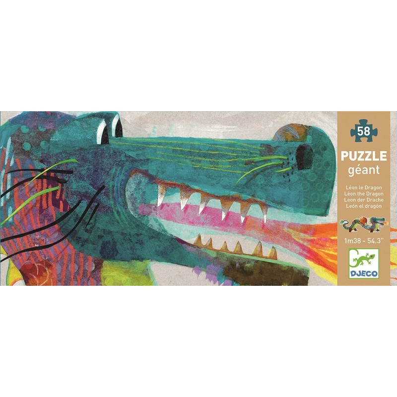 Leon the Dragon Giant Puzzle 100 pieces