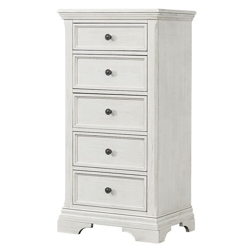 Olivia Pier Chest Brushed White
