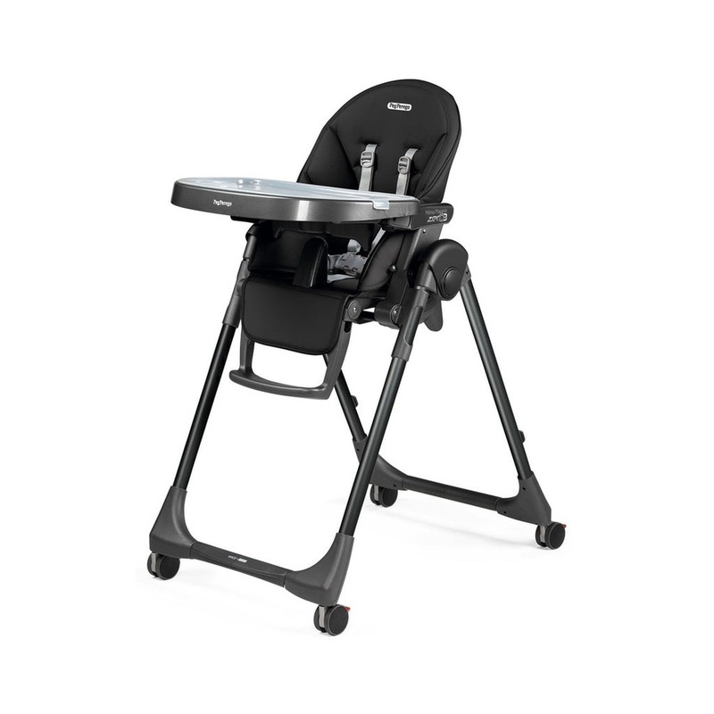 PEG PEREGO Prima Pappa Zero 3 High Chair Linear Grey — Available End Of October