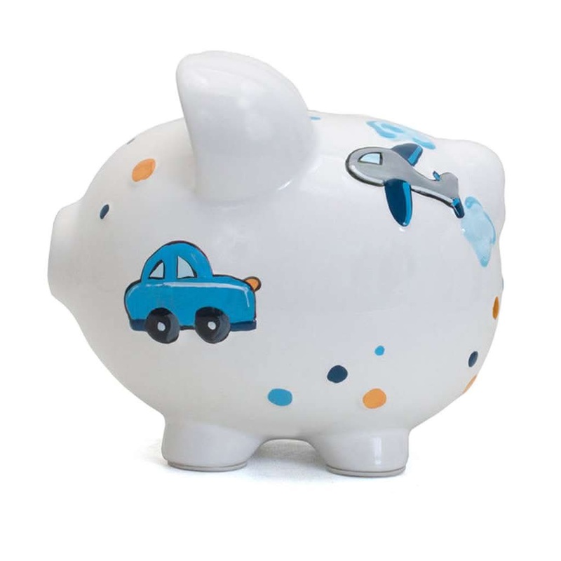 Child to Cherish Choo Choo Transportation Piggy Bank