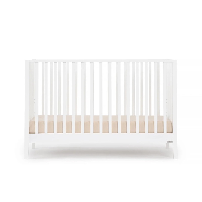 dadada LaLa 3-in-1 Convertible Crib White