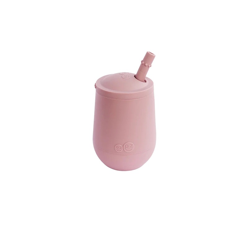 ezpz Mini Cup + Straw Training System Blush