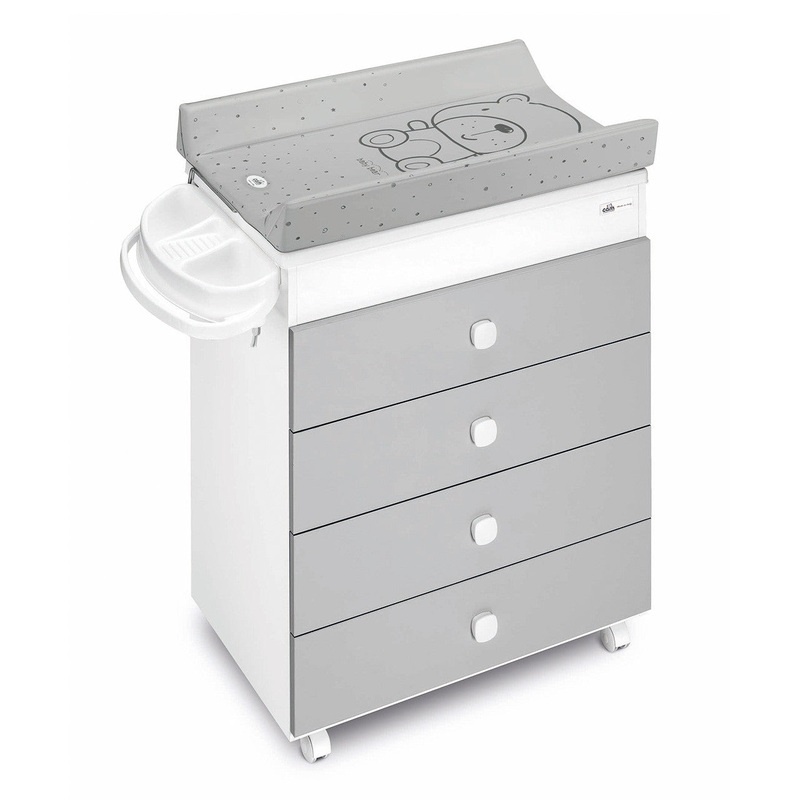 CAM Asia Changer Chest Of Drawers in Gray White
