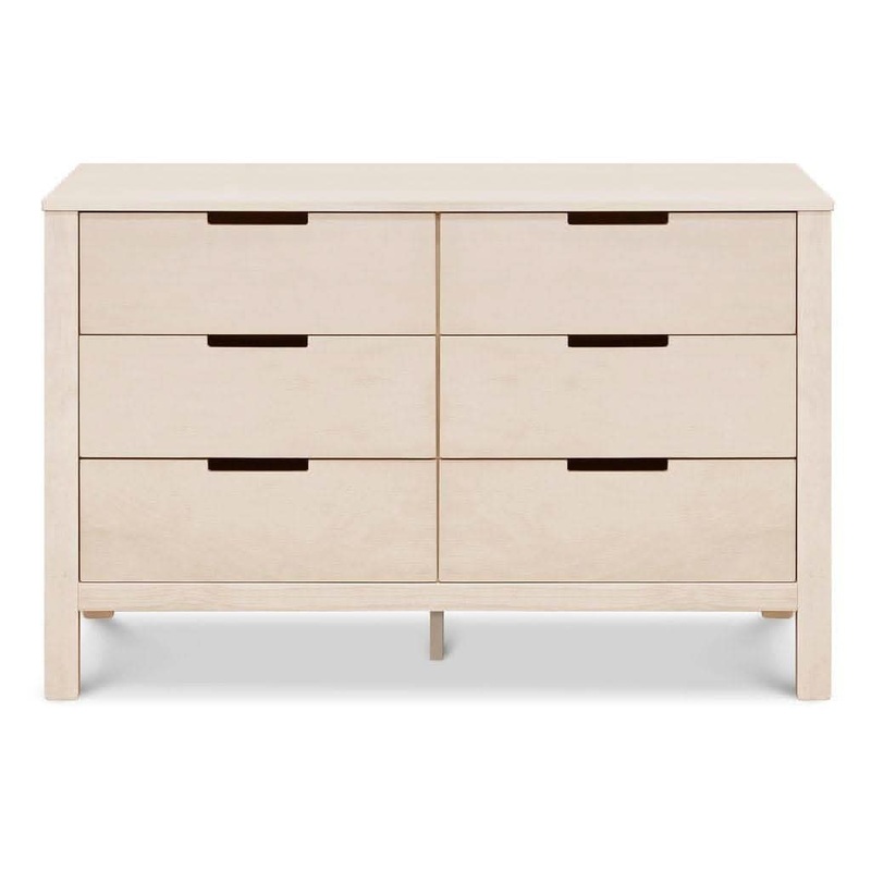Carter’s By Davinci Colby 6-Drawer Double Dresser Washed Natural