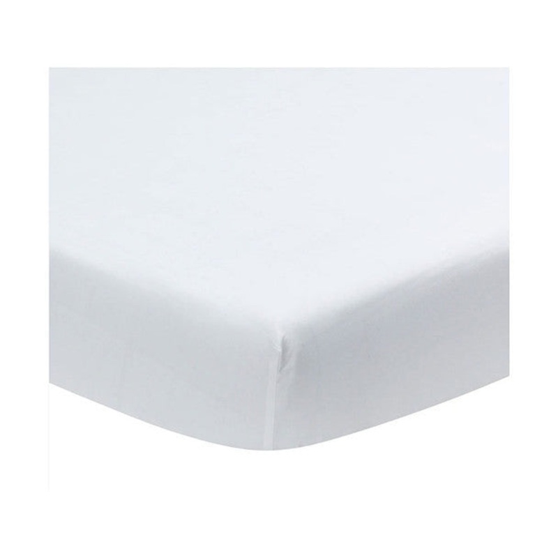 Lambs & Ivy White Sheet