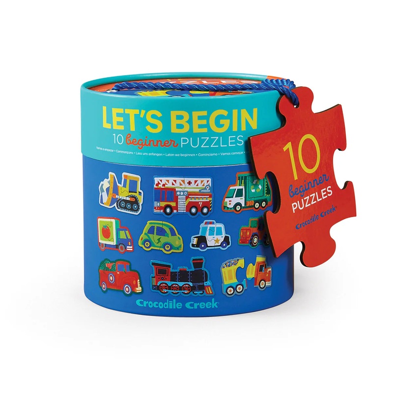 Let’s Begin 2-Piece Puzzle | Vehicles
