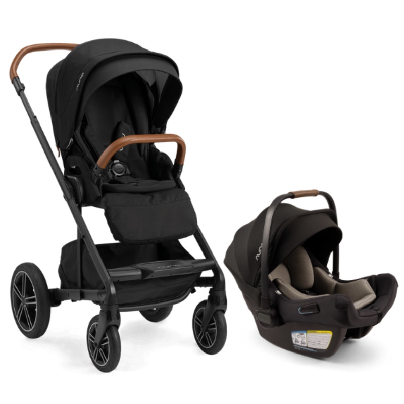 Nuna MIXX Next + Pipa AIRE Travel System Caviar/Caviar