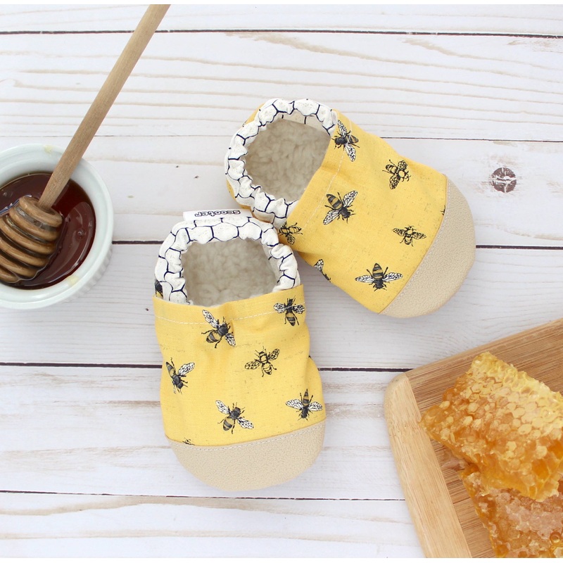 Honey Bee Baby Shoes 0 – 6 months