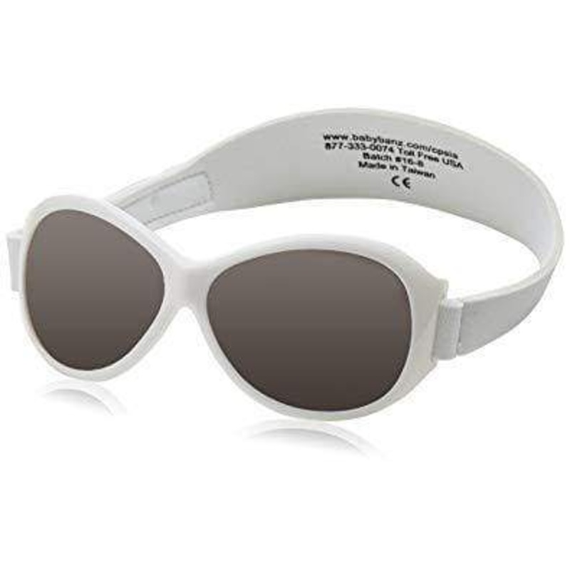 Retro Polarized Wrap-Around UVA UVB Sunglasses for Baby Onyx