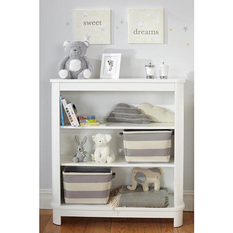 Sorelle Chandler Bookcase in White