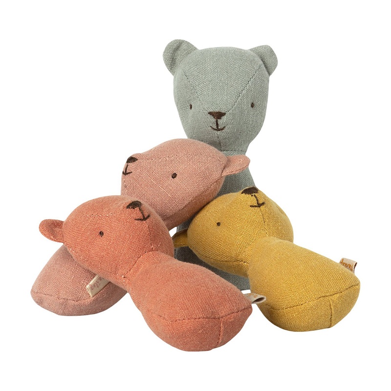 Teddy Rattles Old Rose