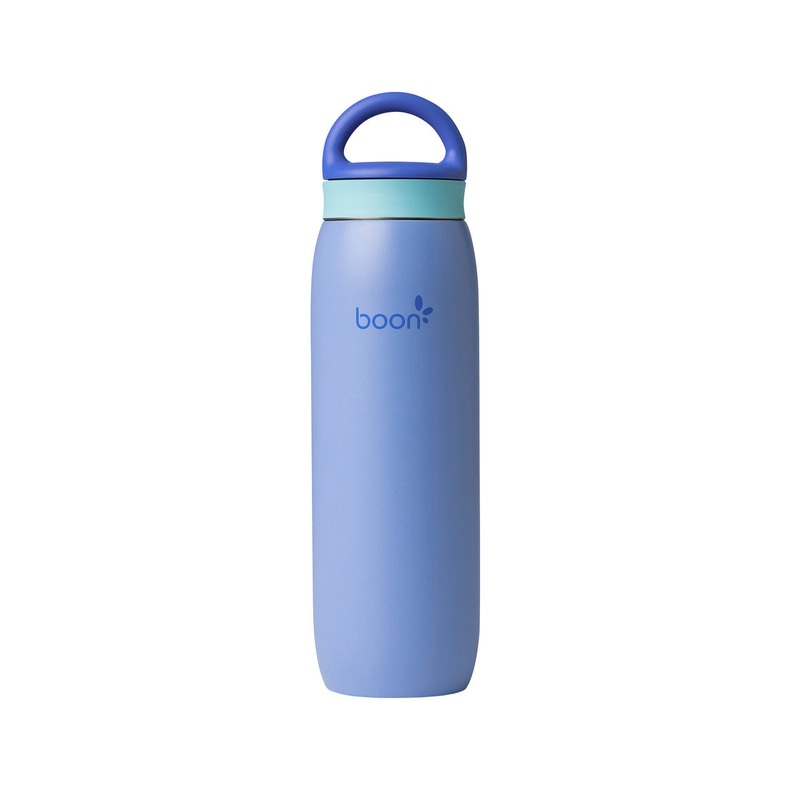 Boon FROSH Stainless Steel Portable Milk Chiller Periwinkle Blue