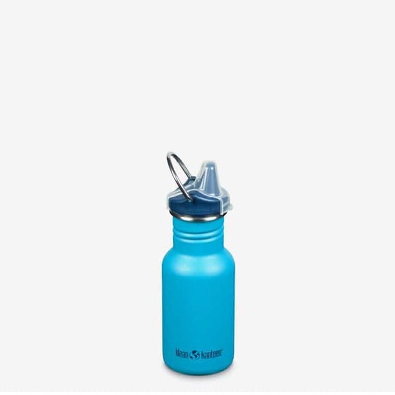 Klean Kanteen Kid’s Classic Water Bottle with Sippy Cap 12 oz. Hawaiian Ocean