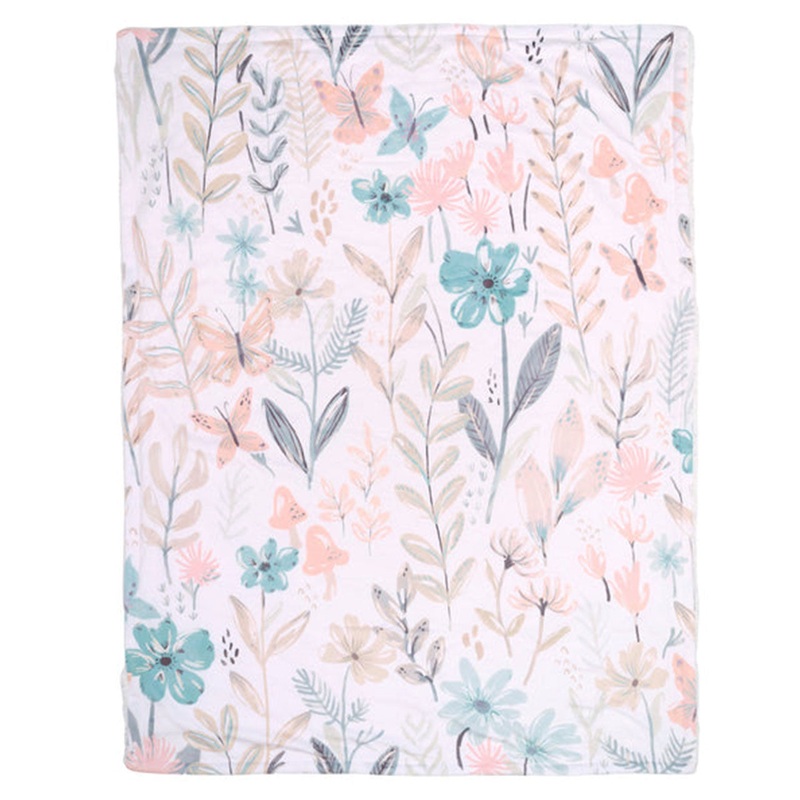 Lambs & Ivy Baby blooms Blanket