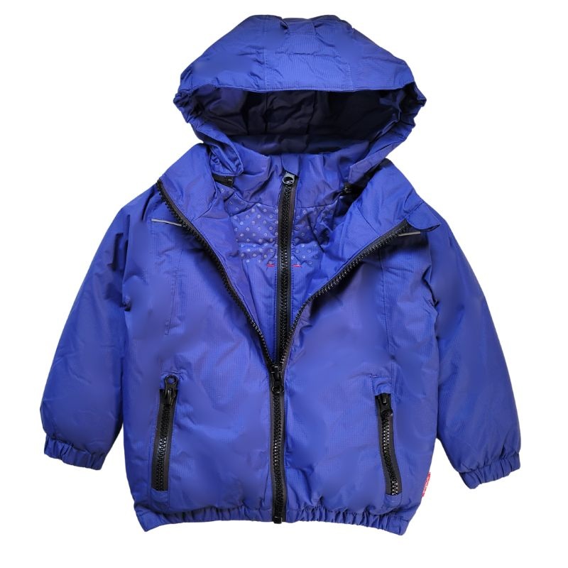 Onekid Car Seat Coat | The Road Coat Arctic – Royal Blue 2