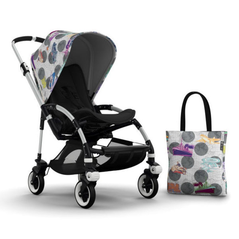 Bugaboo Bee 3 Andy Warhol Accessory Pack – Globetrotter/Dark Grey