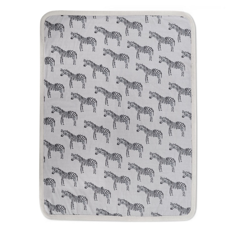 Oilo Zebra Cuddle Blanket