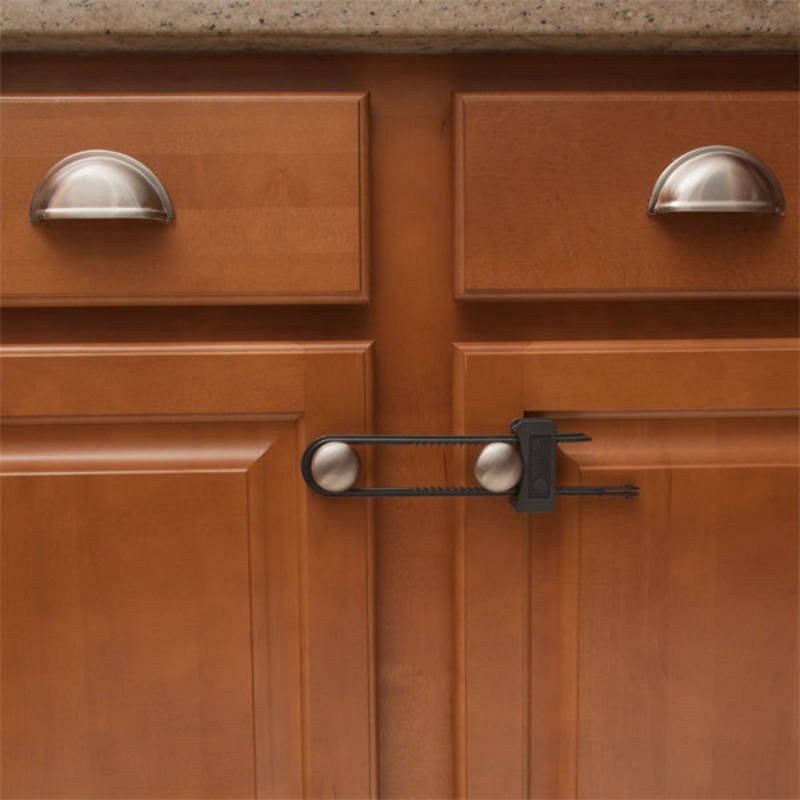 Safety 1st Cabinet Slide Lock 3pack – Charcoal