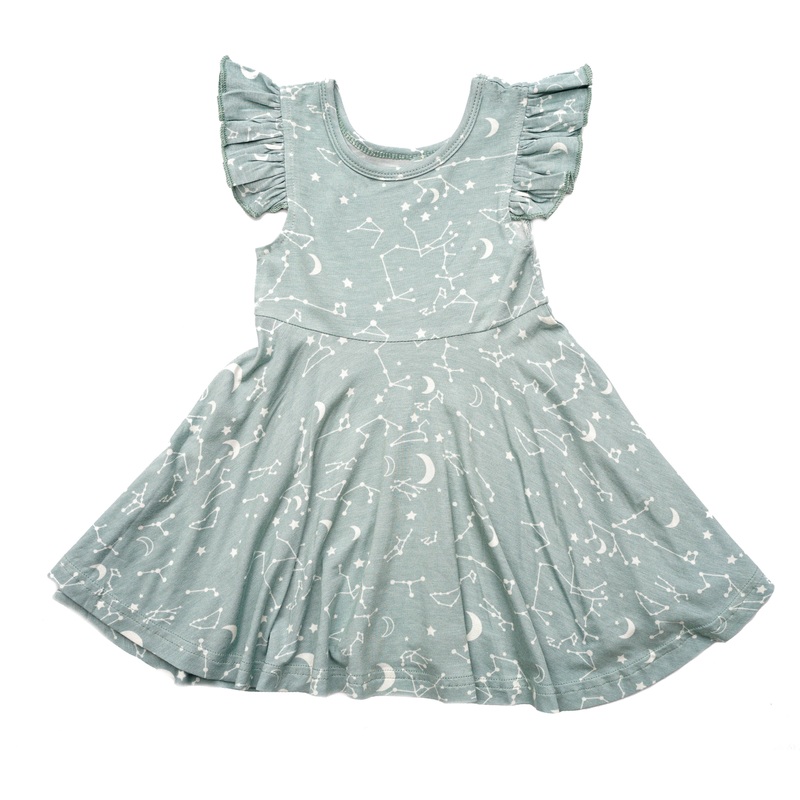 Stargazer Bamboo Twirl Dress Girl Dress 2T – 3T