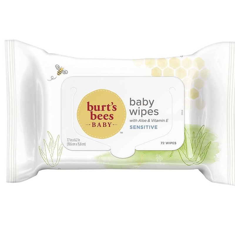 Burts Bees Baby Wipes, 72 Count