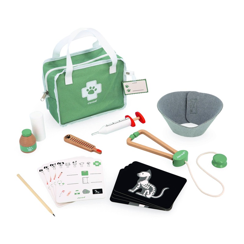 Pretend Play Occupational Toy | Vet set | 15 accessories