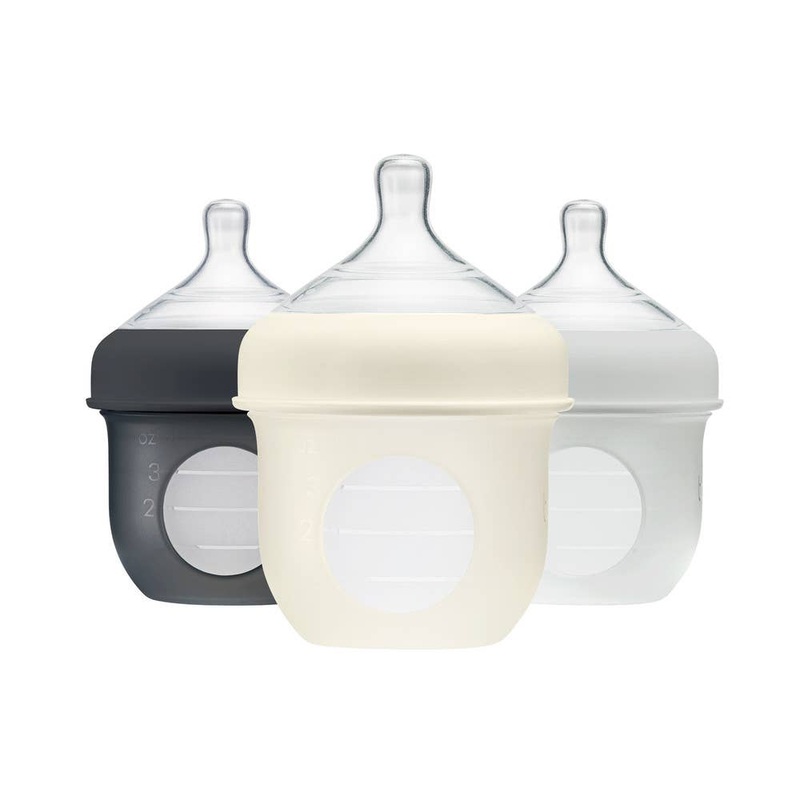 TOMY Boon Nursh Bottle – 3 Bottles – Gray Multicolor