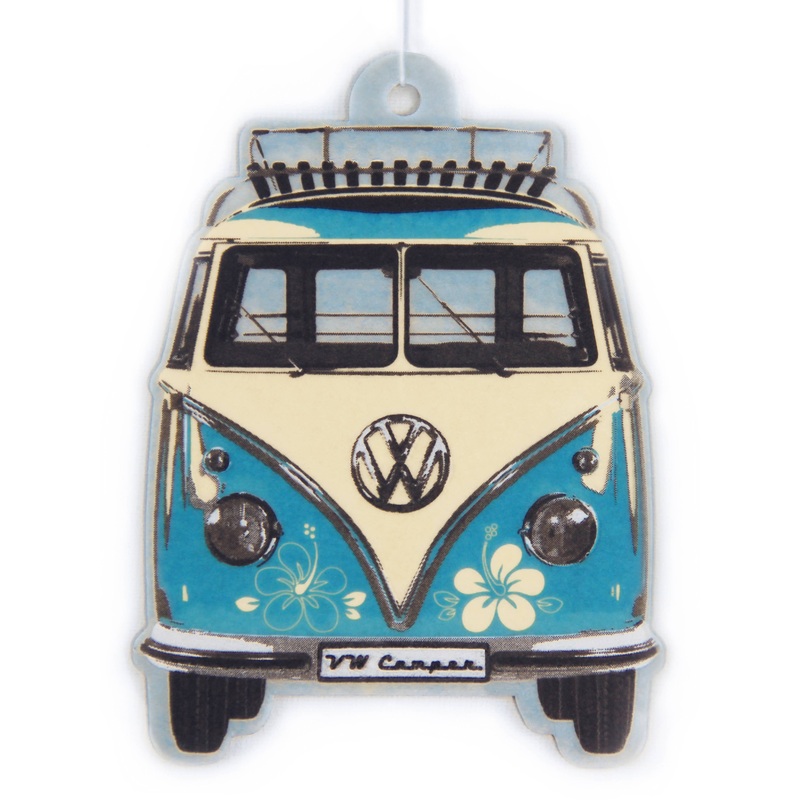 VW Bus Car Home Campervan Air Freshener – Pia Colada/TRQ