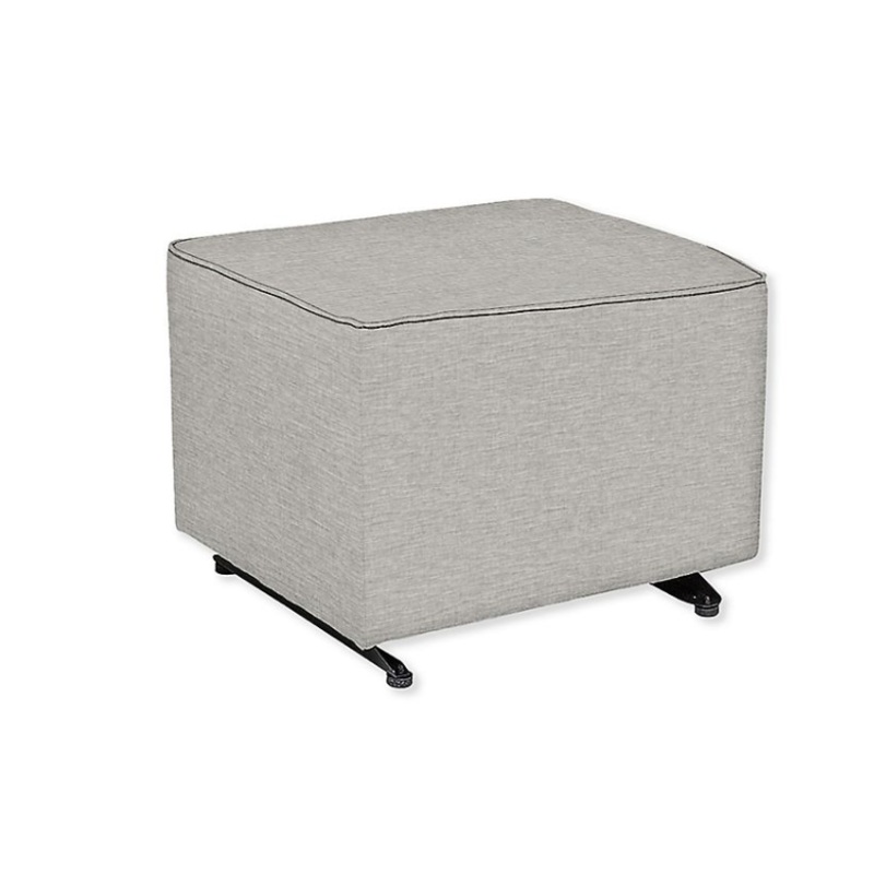 1st Chair Reed Gliding Ottoman Gray Skies