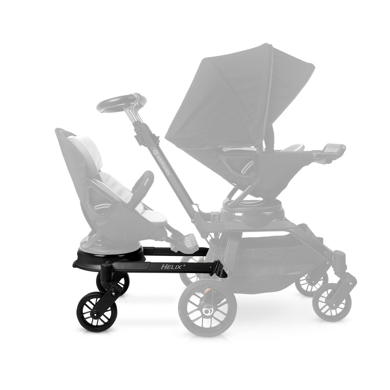 Helix+ Double Stroller Attachment Black