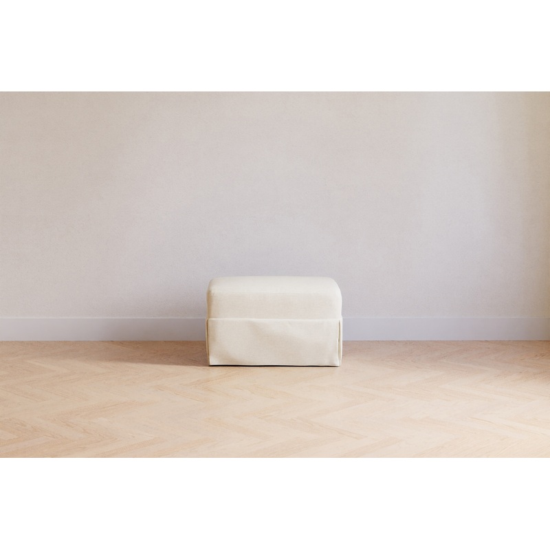 Namesake Crewe / Crawford Gliding Ottoman Tan Gingham