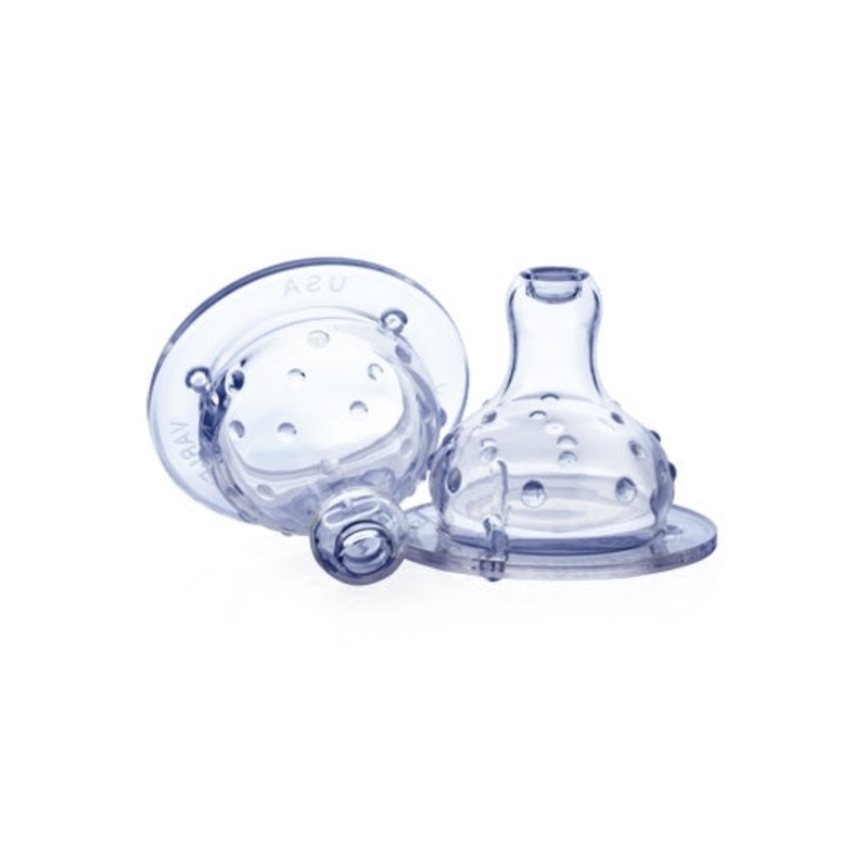 Non-Drip Wide Neck Replacement Nipple – 2 pack