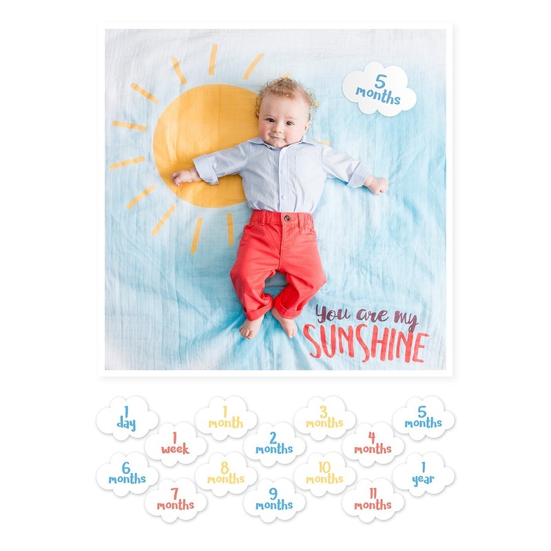 You are my sunshine Milestone Blanket