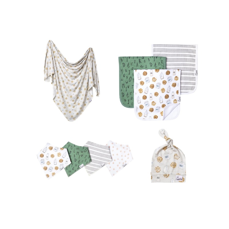 Copper Pearl – Chip Collection Baby Bandana Bibs