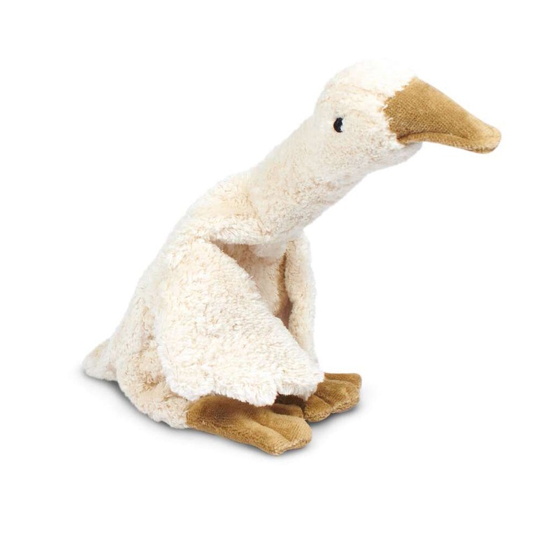 Goose Cuddly Animal White Small