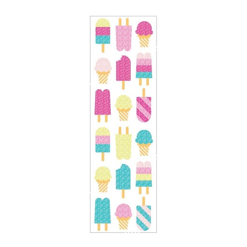 Mrs. Grossman’s Strip of Pops and Cones Stickers