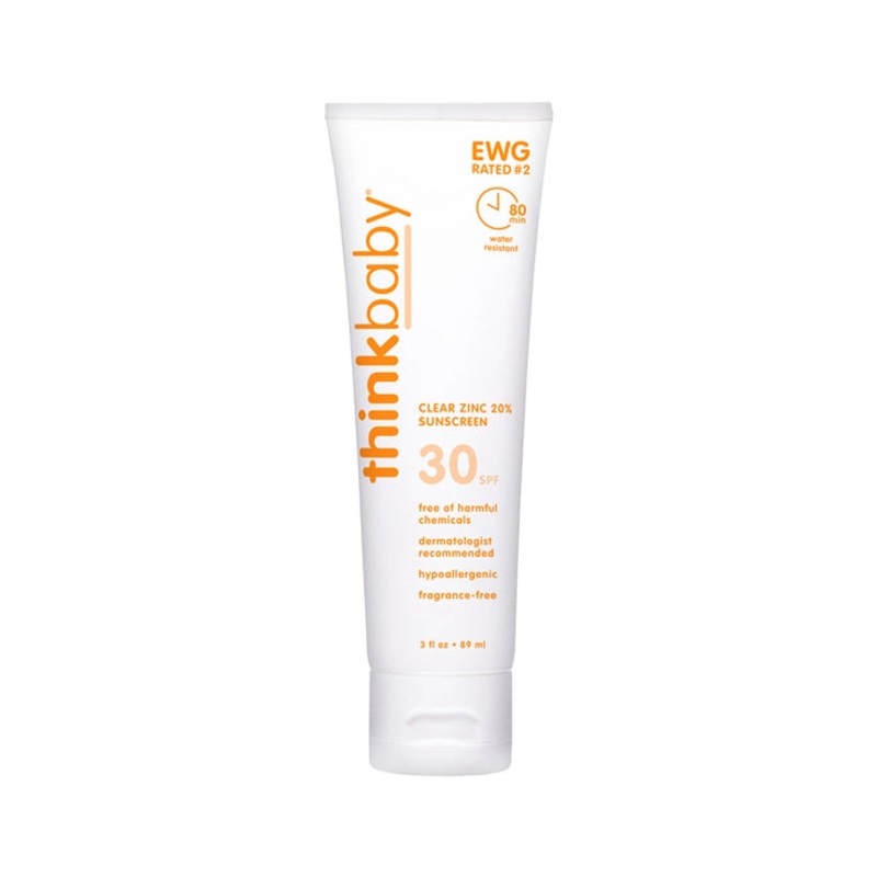 Clear Zinc Sunscreen Lotion SPF 30 – Fragrance Free – 3 oz