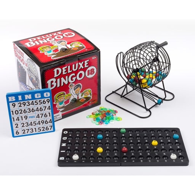 Regal Games Deluxe Bingo Game Set (18 cards)