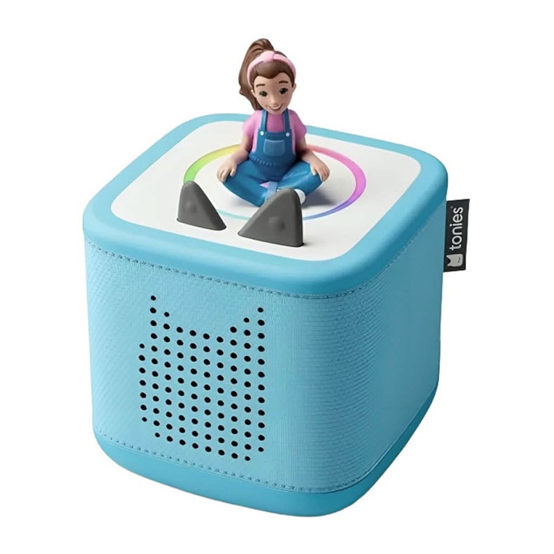 Tonies Toniebox 2 Screen-Free Starter Set, Ms. Rachel Sky Blue