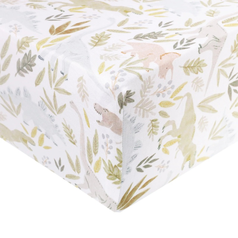 Copper Pearl Premium Knit Fitted Crib Sheet in Rex